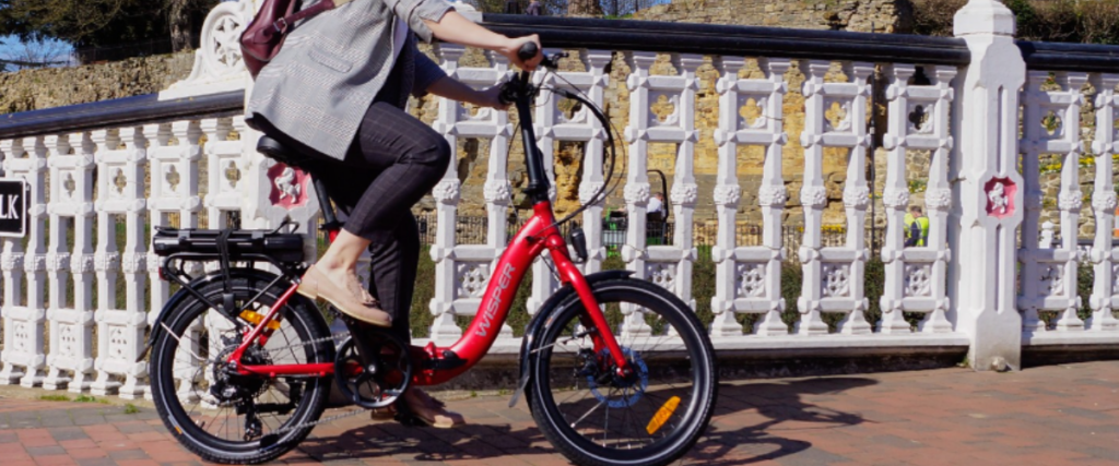 A cyclist