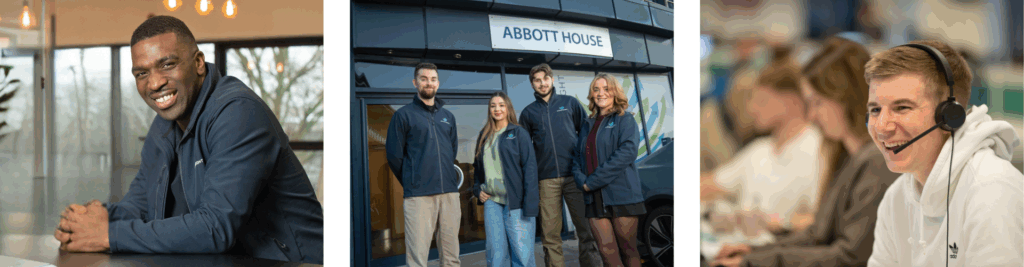 Account Managers across 3 images