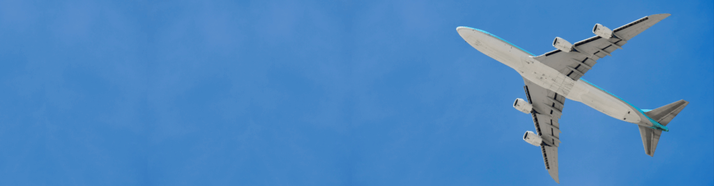 Plane in sky