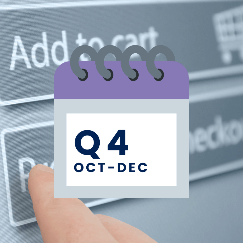 Q4 peak season calendar