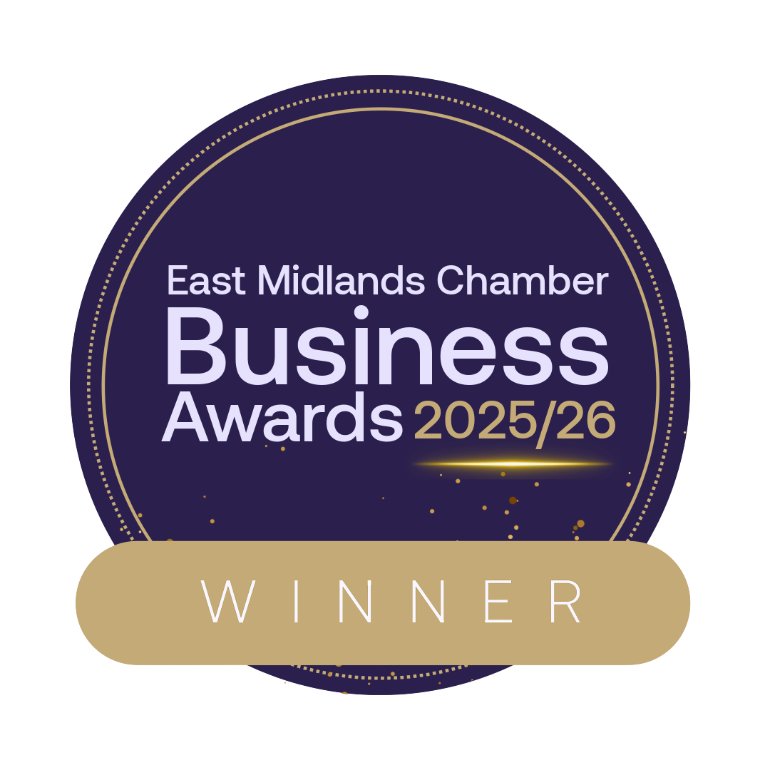 East midlands Chamber Business Award green Award Winner