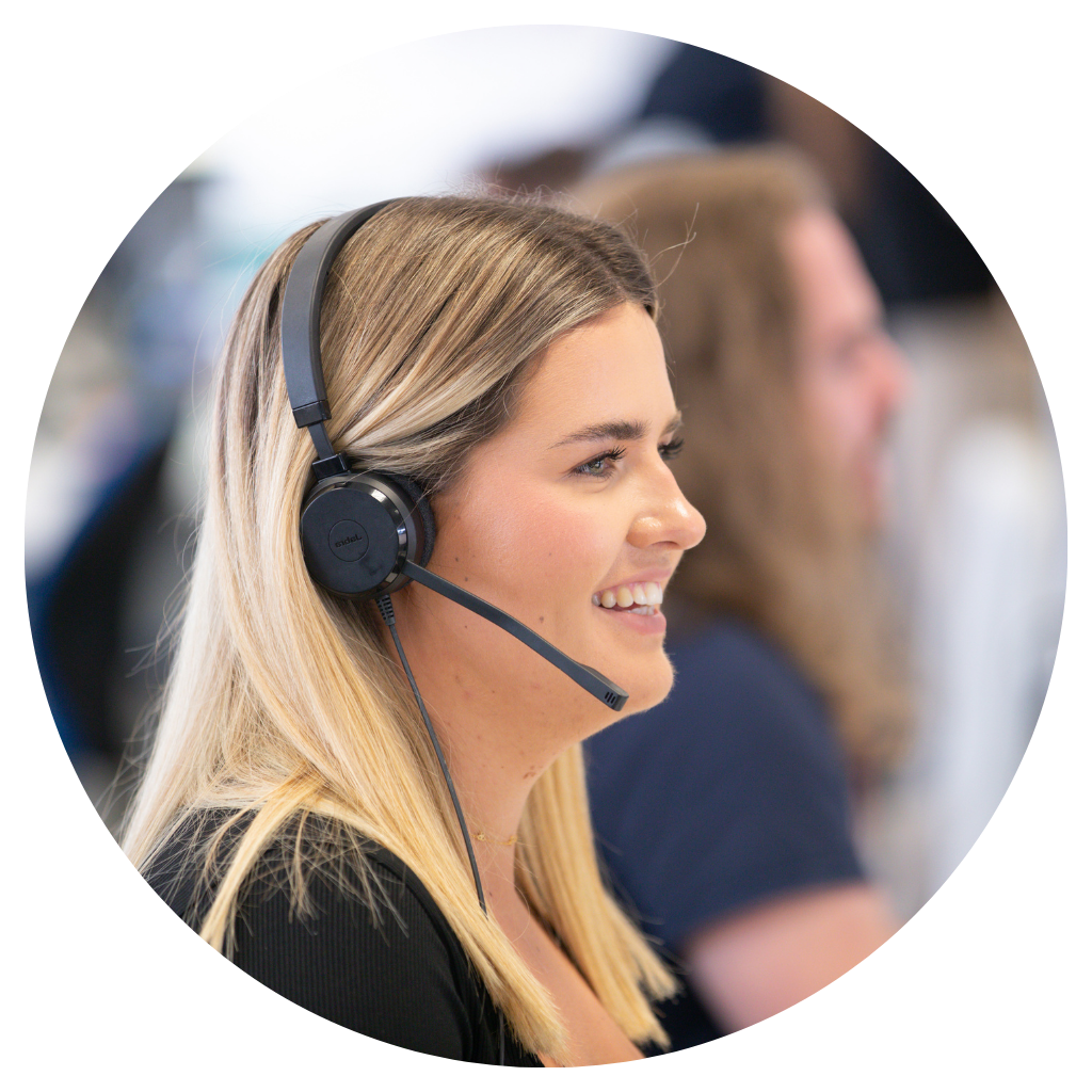 Jenny calling customers